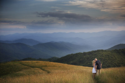Engagement Session in The Mountains  brevard NC