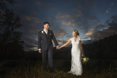Wedding Sunset photos by Aaron Imaging