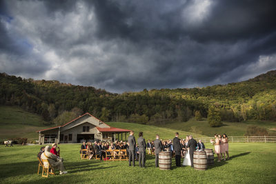 Claxton Farm Wedding Ceremony 