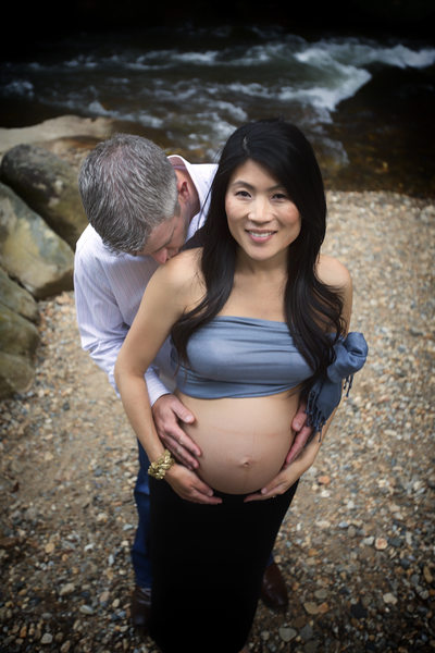 Mountain Maternity Photo by Aaron Imaging brevard NC