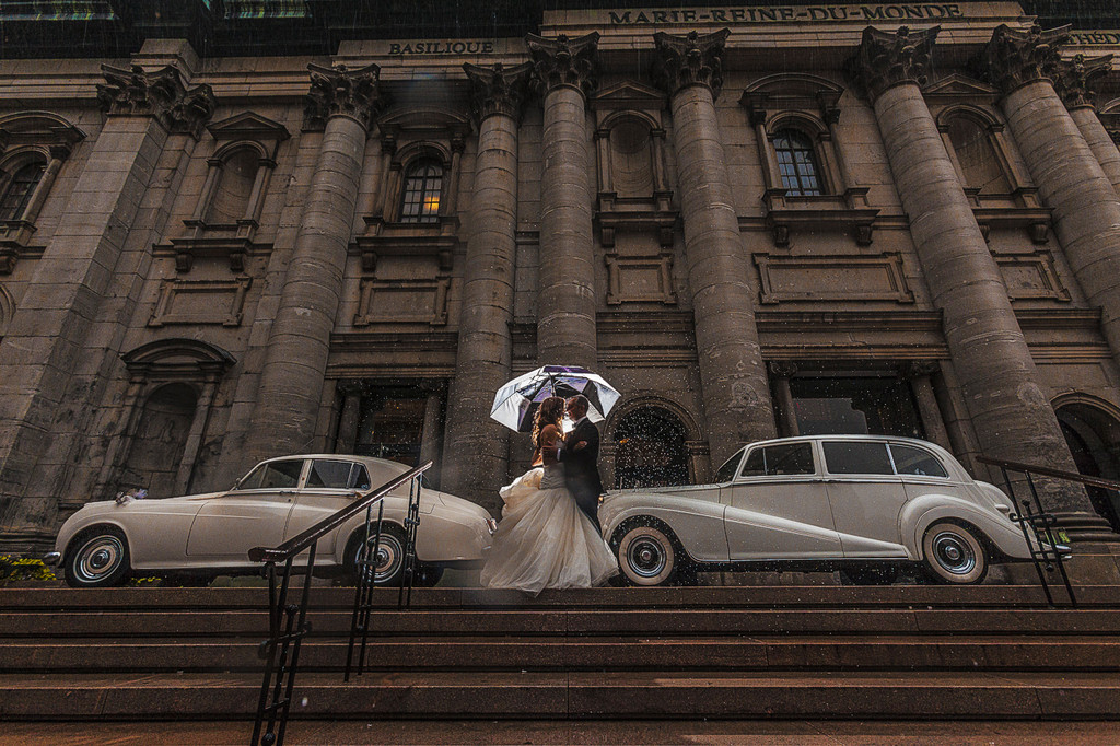 Montreal Wedding Photograhy at Cathédrale Marie-Reine-du-Monde