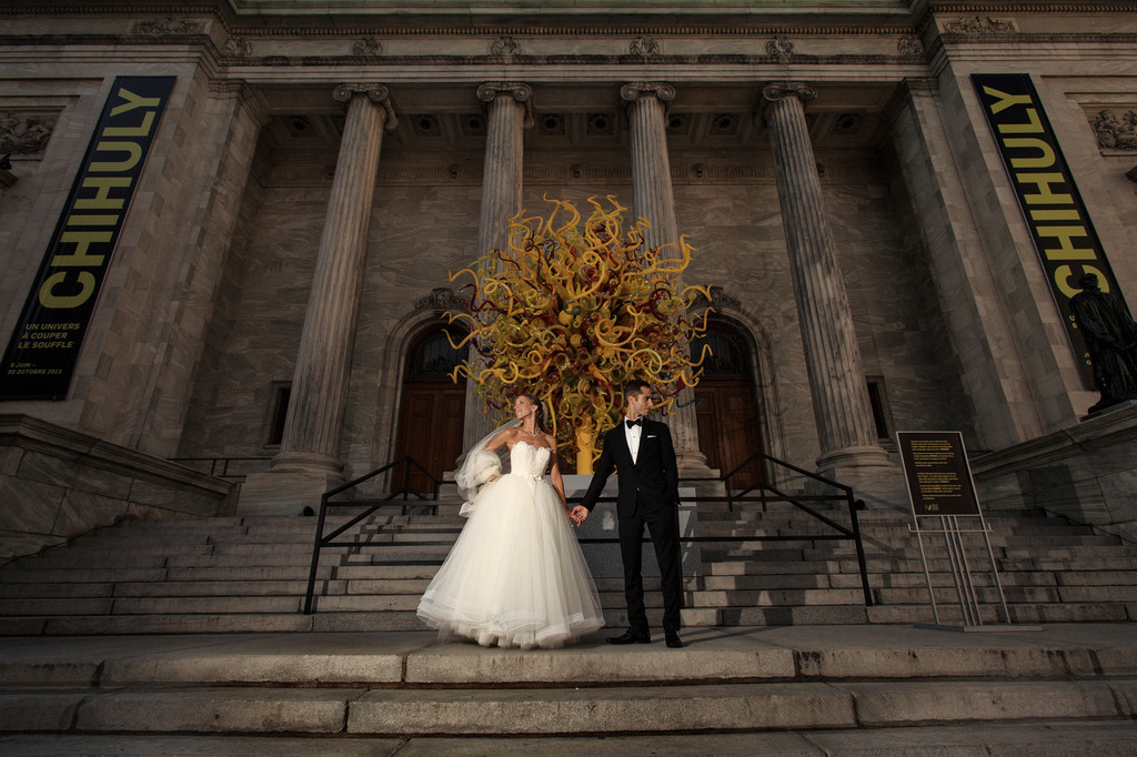Wedding Photography at the Montreal Museum of Fine Arts