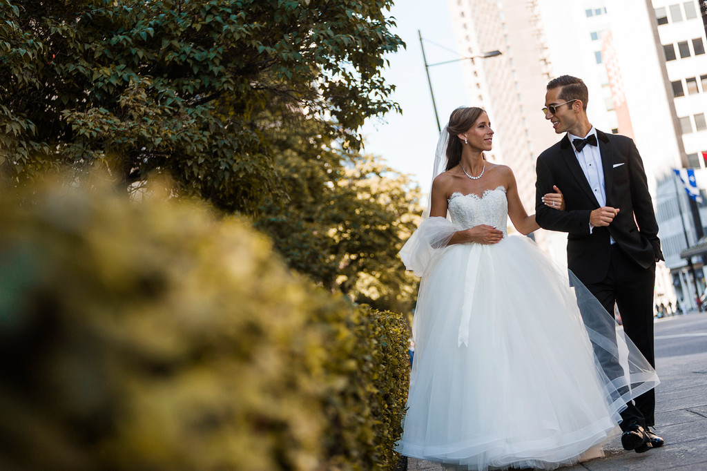 Wedding Photography in Downtown Montreal