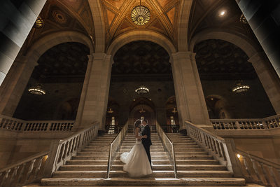 Montreal Wedding Photography in the Old Port