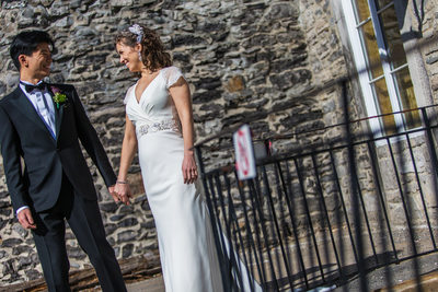 Wedding Photography in the Old Port of Montreal