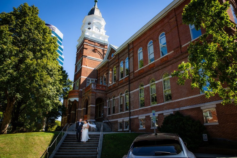 Knoxville Courthouse Wedding Photo