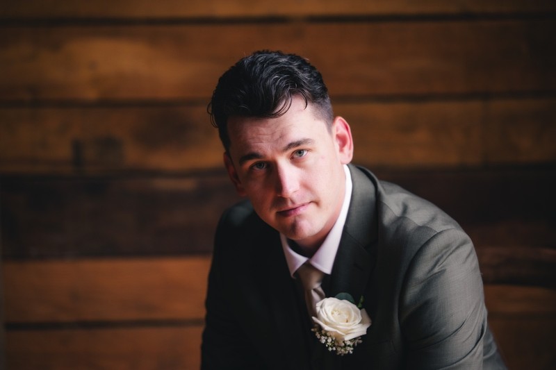 Mountain Mist Farms Groom Portrait