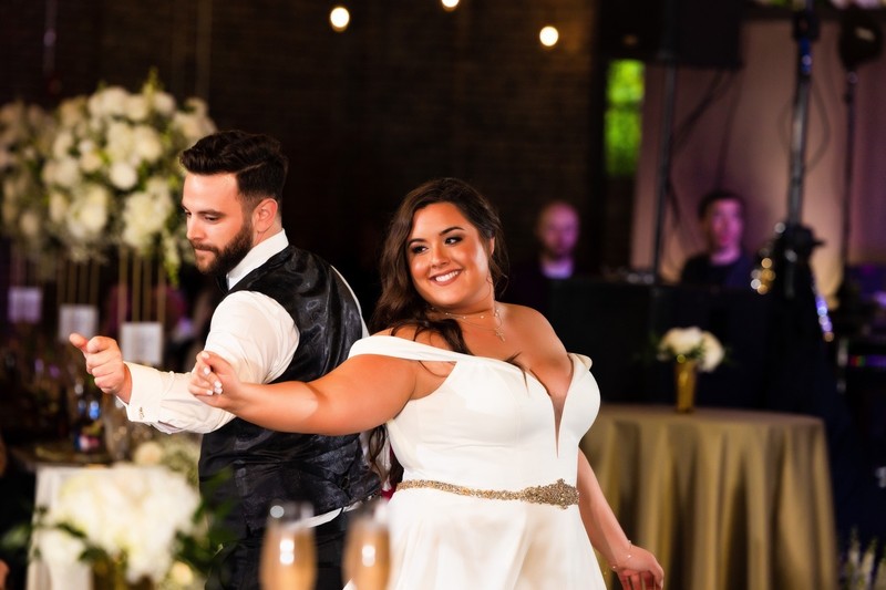 First Dance at Press Room Wedding