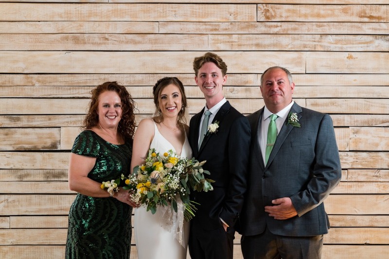 Bride’s Family at Ramble Creek Wedding