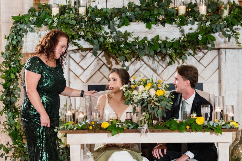 Heartfelt Toast at Ramble Creek Wedding