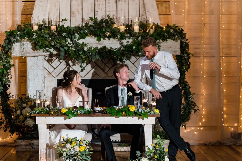 Best Man Toast – Ramble Creek Wedding