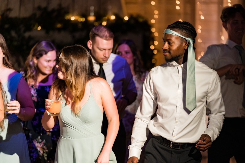 Lively Reception Dancing – Ramble Creek Wedding