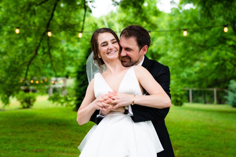 Romantic Portrait at Barn at Highpoint Farms Wedding