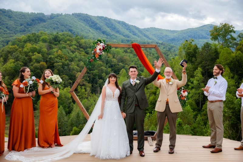 Mountain Mist Farms Wedding Ceremony