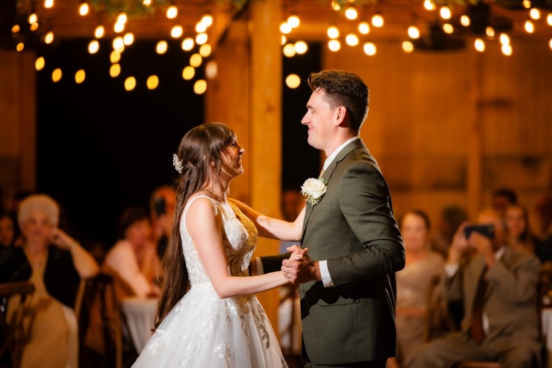 Joyful First Dance at Mountain Mist Farms