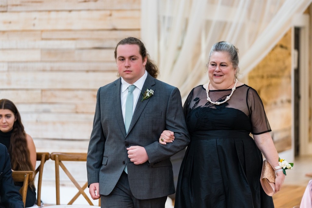 Groom's Mother During Ramble Creek Ceremony