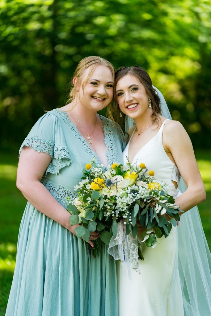 Bridesmaid Portrait at Ramble Creek Wedding