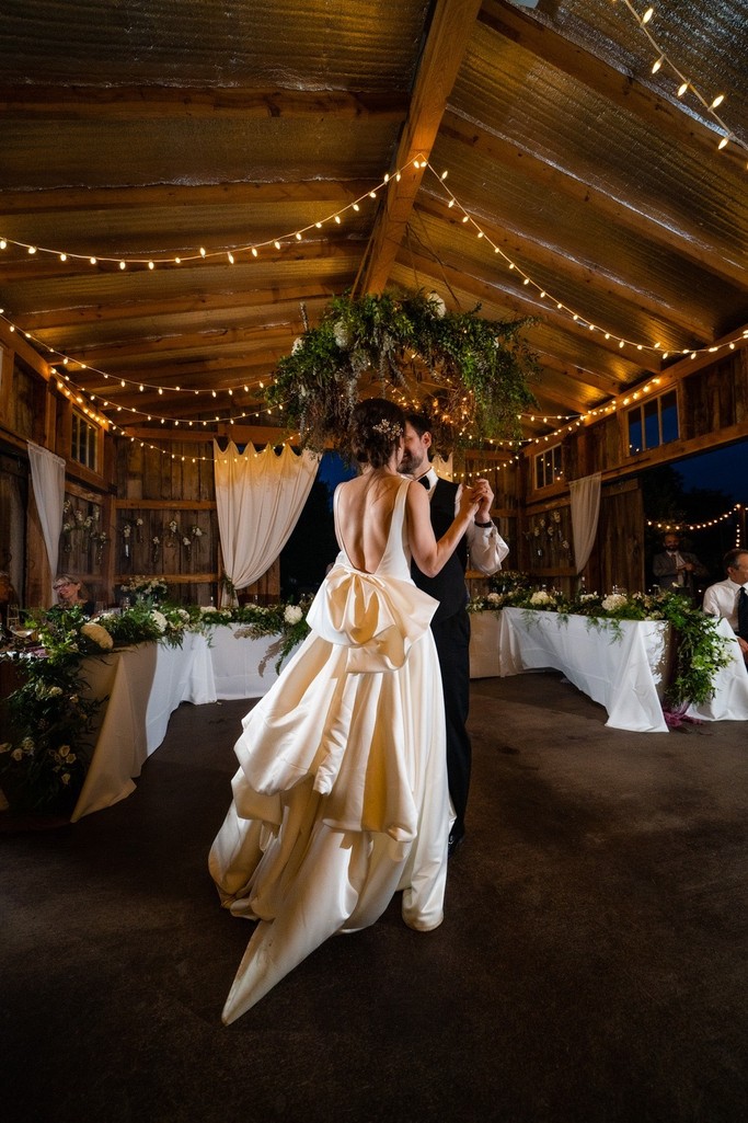 First Dance at Barn at Highpoint Farms Wedding