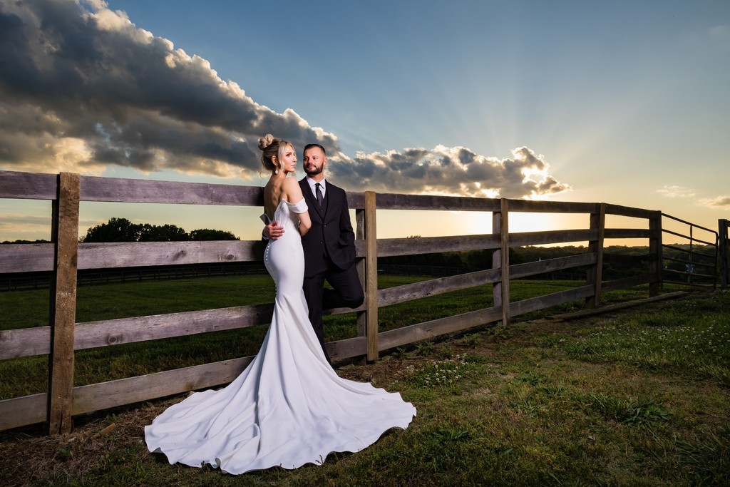 Sunset Wedding Photo at The Julianna Venue