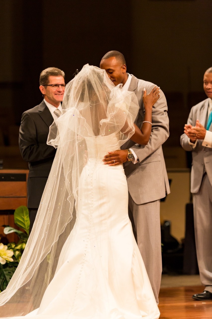 Ceremony First Kiss Photo