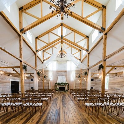  Ramble Creek Wedding Ceremony Setup