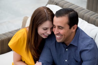 Candid engagement photographer in Atlanta