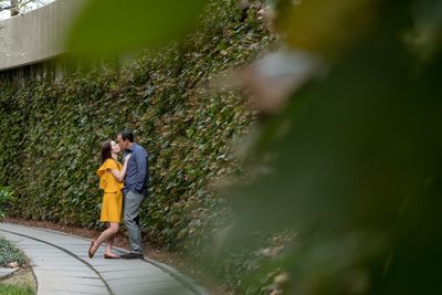 Natural engagement photos in Atlanta