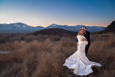Wintery Knoxville Elopement Photo 