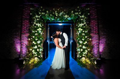 Creative Press Room Wedding Photos