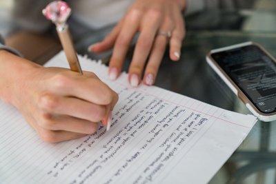 Writing Wedding Vows at Ramble Creek Wedding