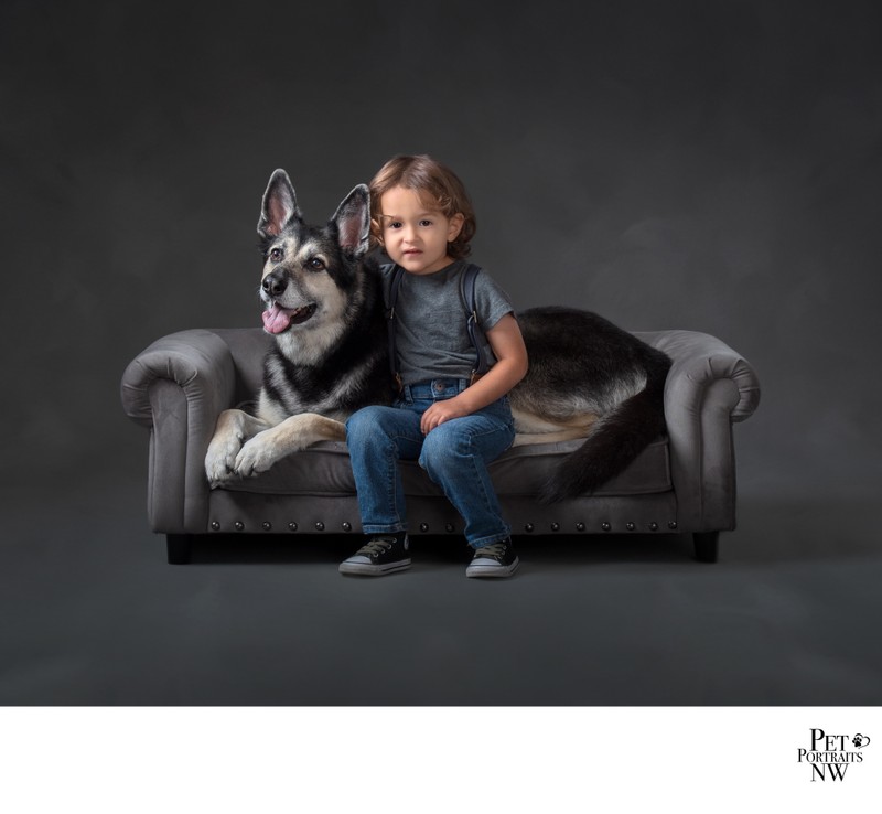 Fine art dog photographed Portland OR Pet Portraits NW1