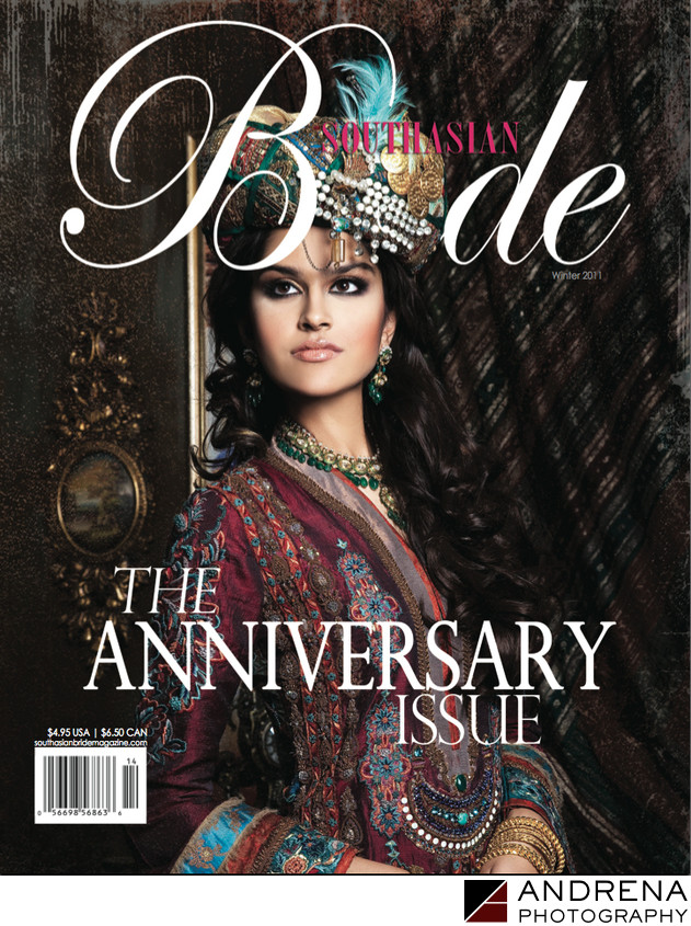 South Asian Bride Magazine Anniversary Issue Cover