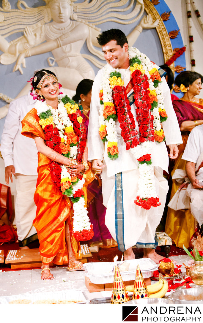 Malibu Temple South Indian Wedding Photographer - Los Angeles and Palm