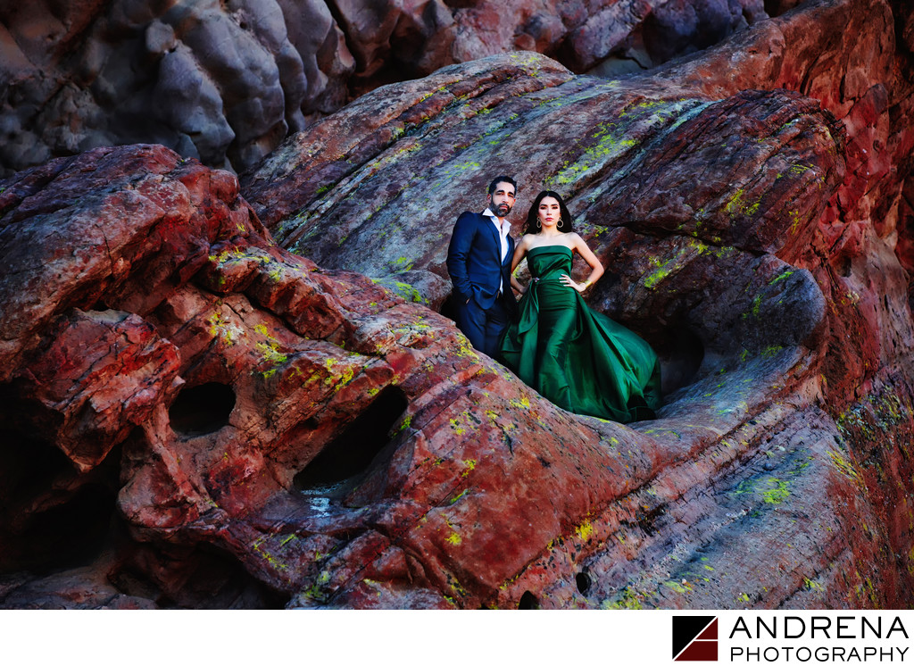 Vasquez Rocks Pre-Wedding and Engagement Photos