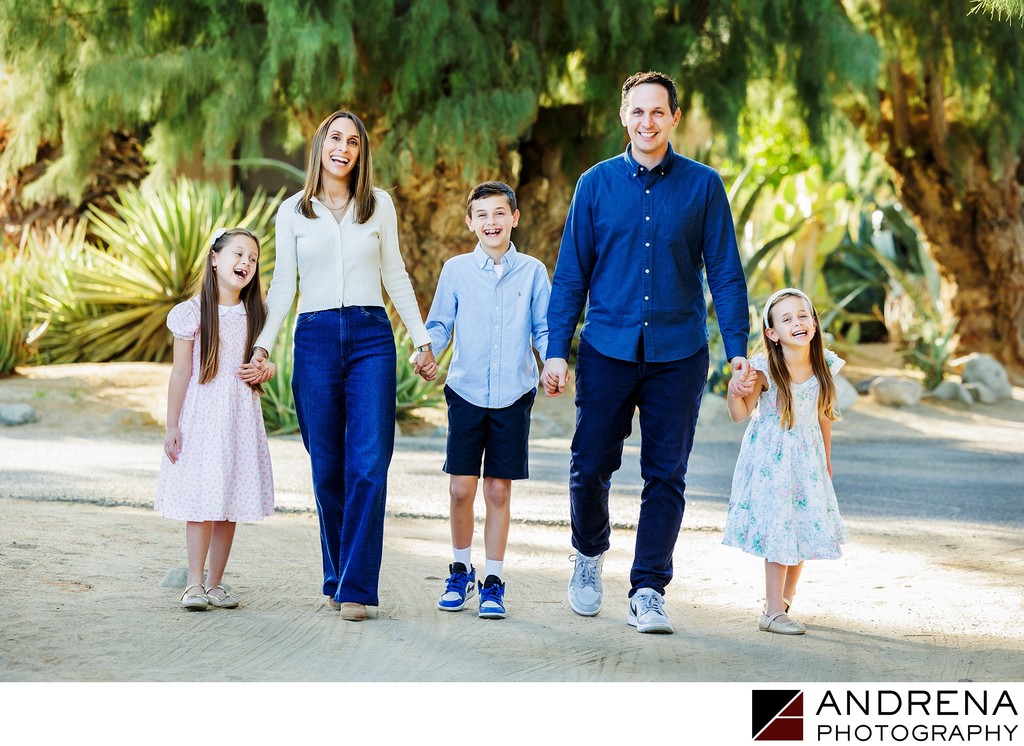 Palm Springs Family Portraits Smoke Tree Ranch