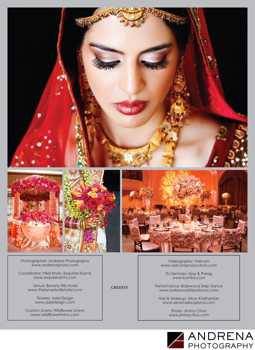 Beverly Hills Hotel Wedding South Asian Bride Magazine