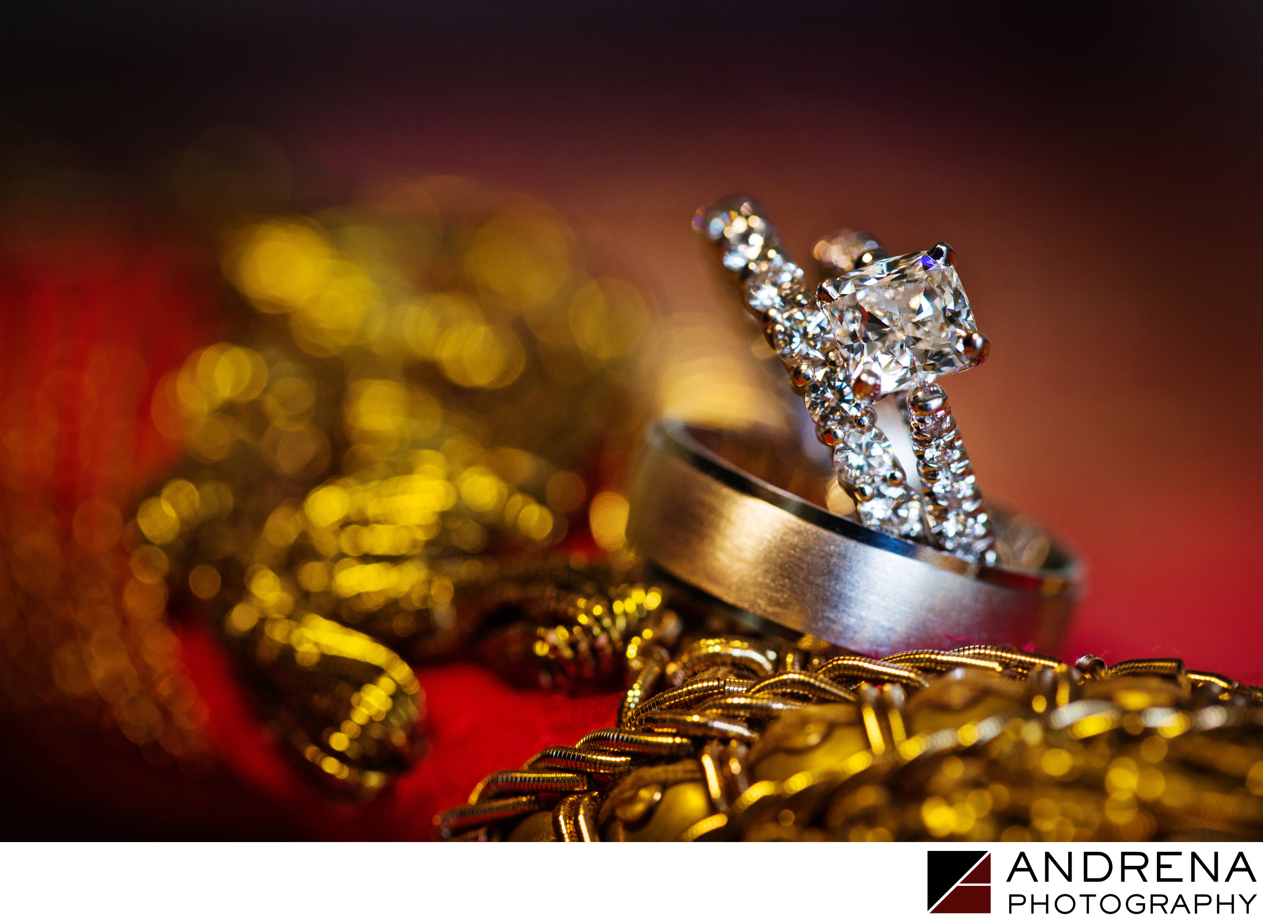 Wedding Rings Los Angeles - Los Angeles Event Photographer - Andrena