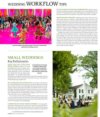 PDN Magazine Huge Weddings Interview with Dina Douglass