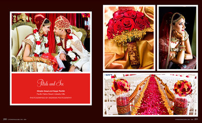 Pacific Palms Indian Wedding Ceremony Magazine