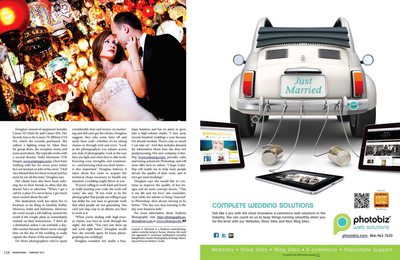 Rangefinder Magazine Wedding Photographer Article