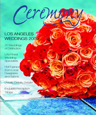 Ceremony Magazine Cover Bouquet Los Angeles