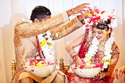Indoor Indian Wedding Ritz Carlton Laguna Niguel Photographer