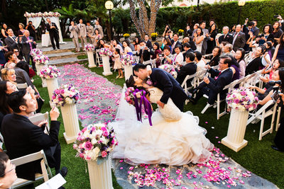 Intercontinental Hotel Wedding Ceremony Los Angeles