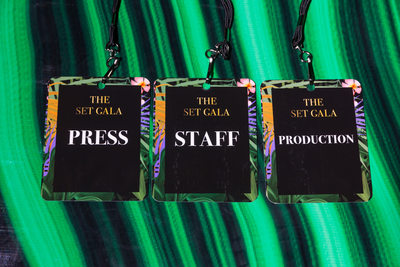 Event Branding Staff Badges The Vanity Group