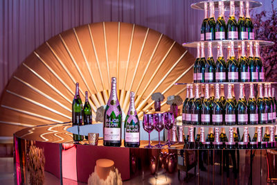 Patrick Ta Beauty Launch Moet and Chandon