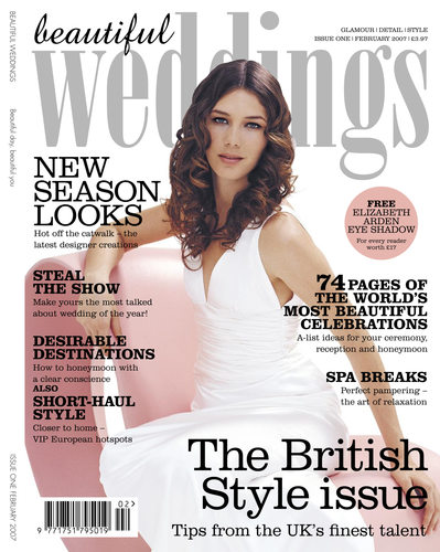 Beautiful Weddings UK Magazine Cover