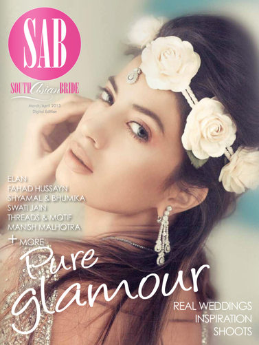 South Asian Bride Magazine Cover Spring