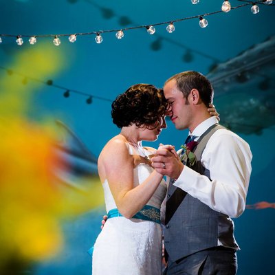 Virginia Aquarium Wedding First Dance