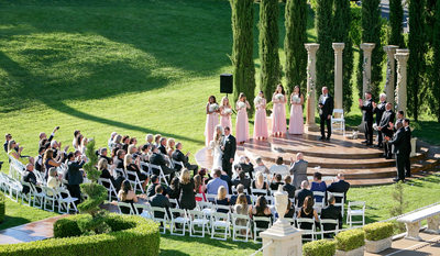 Grand Island Mansion wedding photo