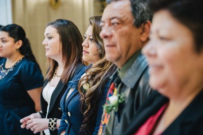 Family Members at SF City Hall Wedding